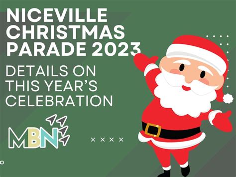 niceville christmas parade 2023|The 2023 Niceville Christmas Parade is canceled